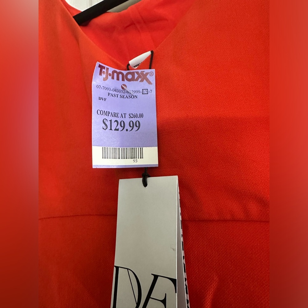 Never Worn Beautiful Orange Dress - Picture 2 of 5